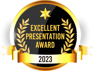 EXCELLENT PREESNTATION AWARD 2023